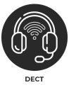 Casque DECT