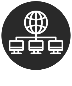 icone reseau informatique
