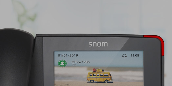 La téléphonie d'entreprise IP revue par Snom